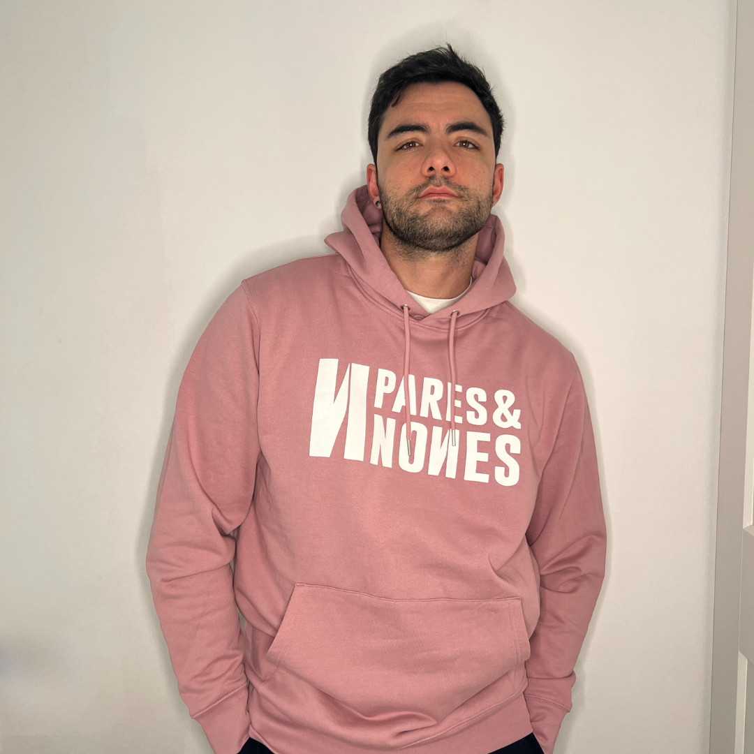 Sudadera Pares Hoodie Rosa