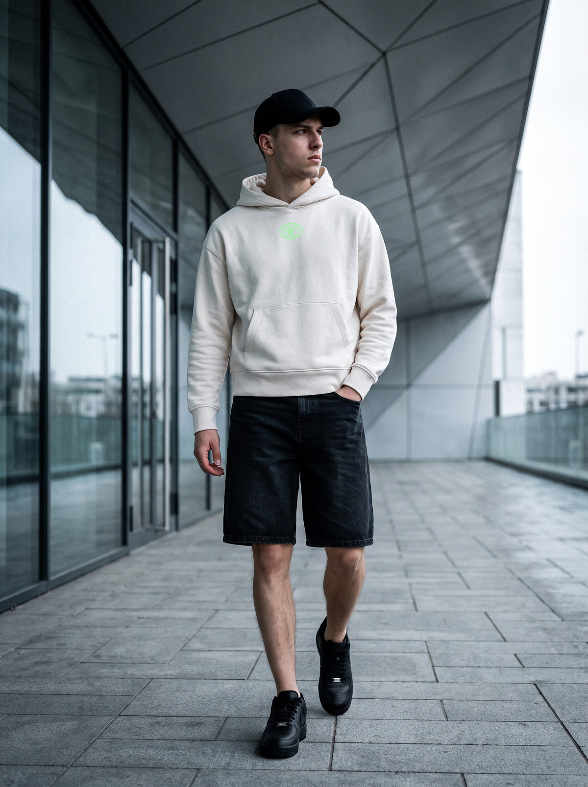 Sudadera Modelo 01 Blanca