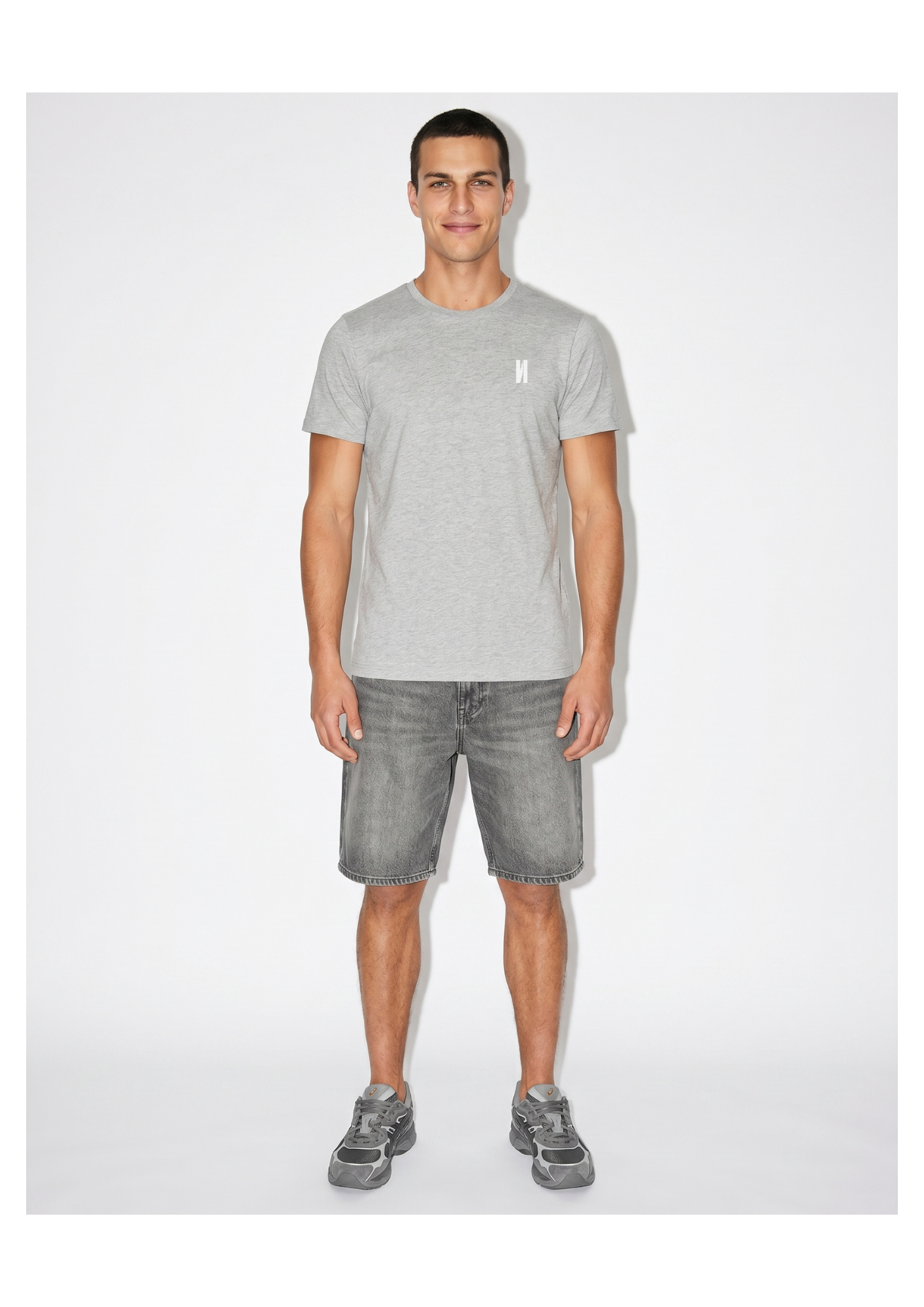 Camiseta Núcleo Gris