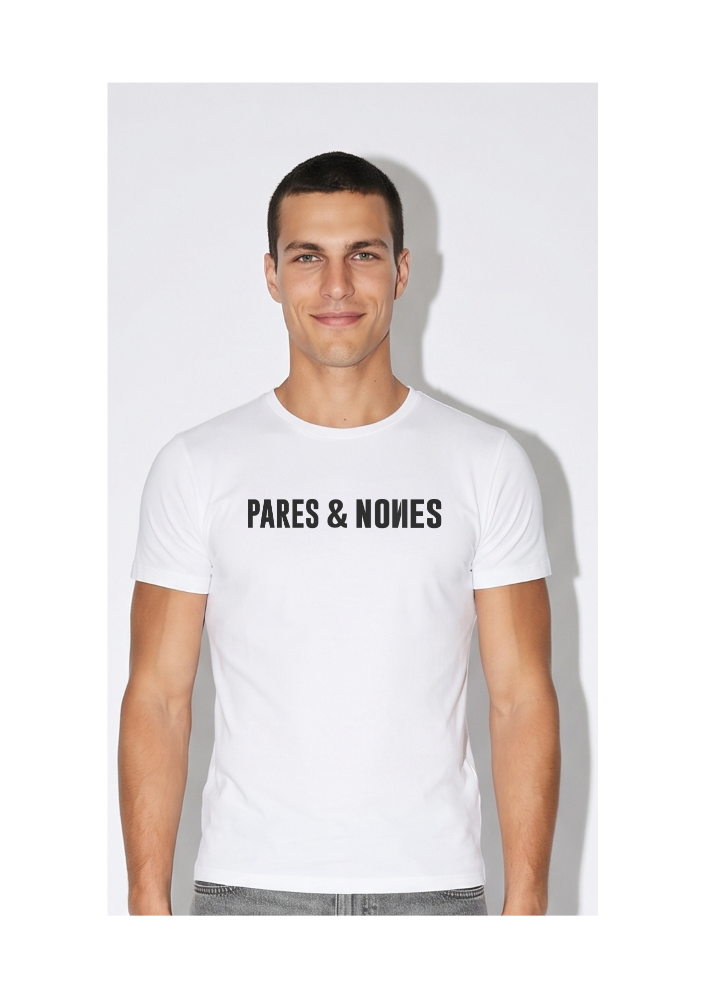 Camiseta Pares & Nones Blanca