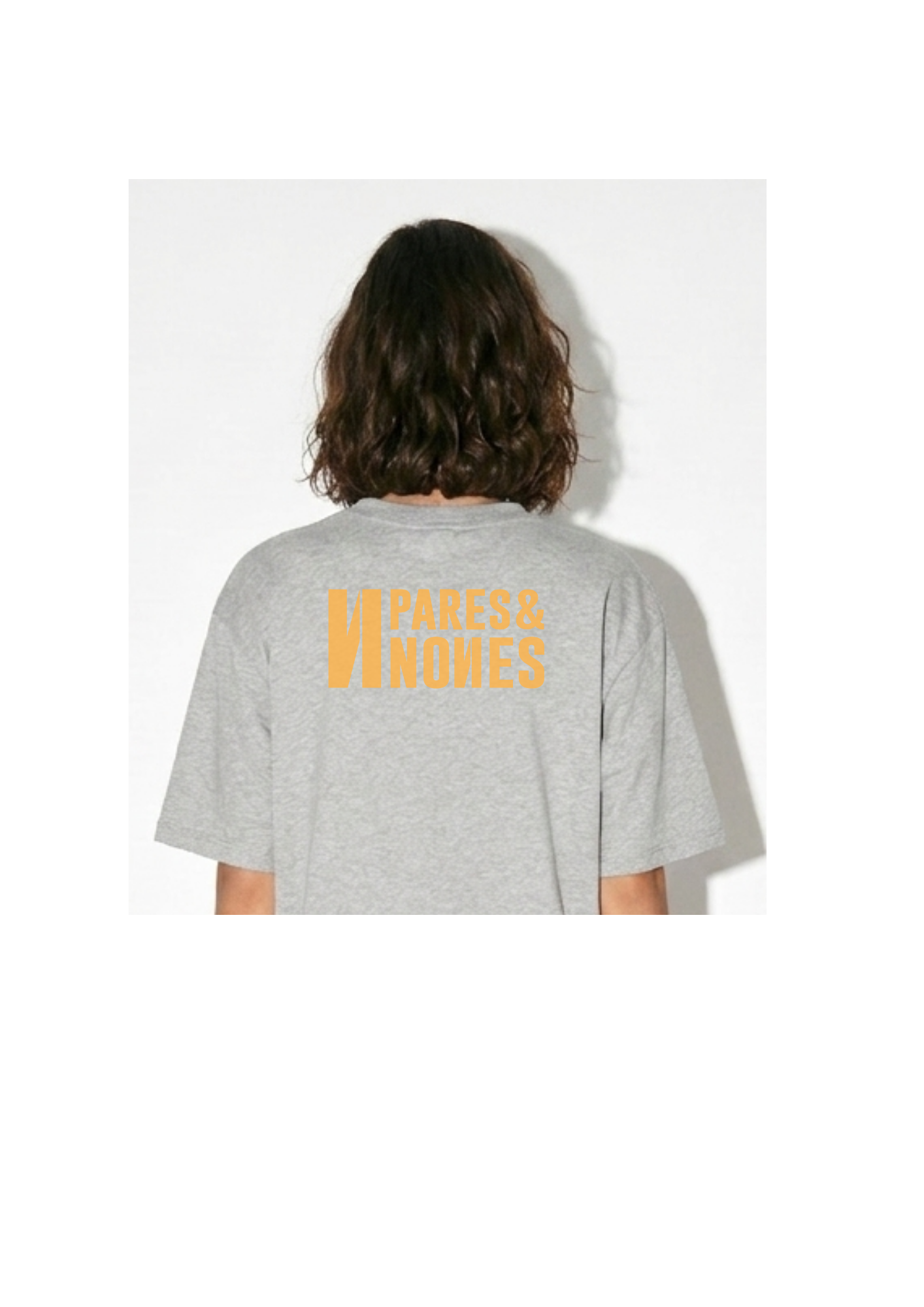 Camiseta Oversize Gris