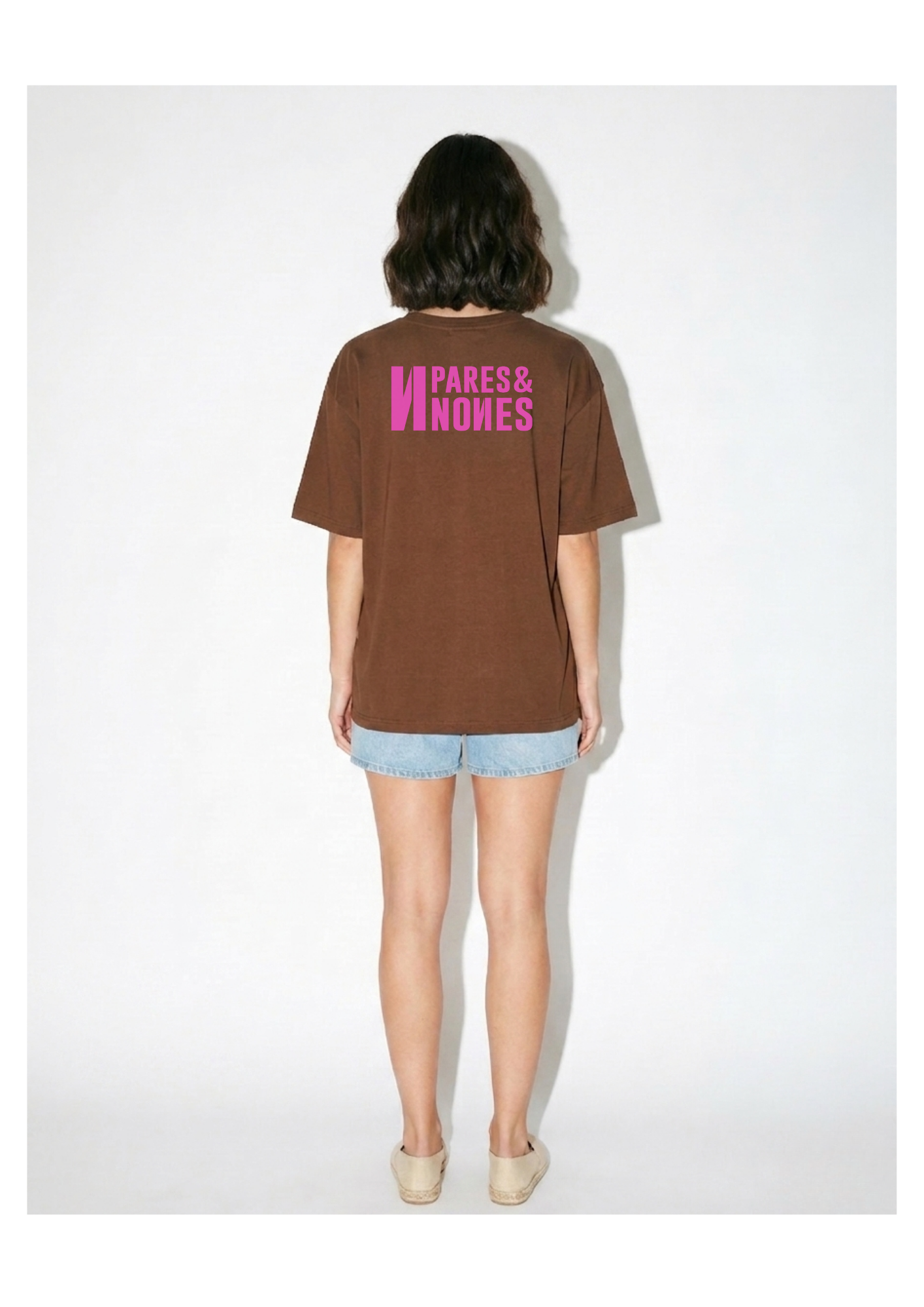 Camiseta Oversize Moca