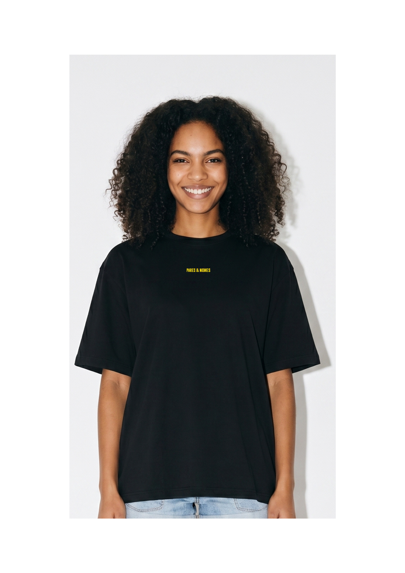 Camiseta Oversize Negra
