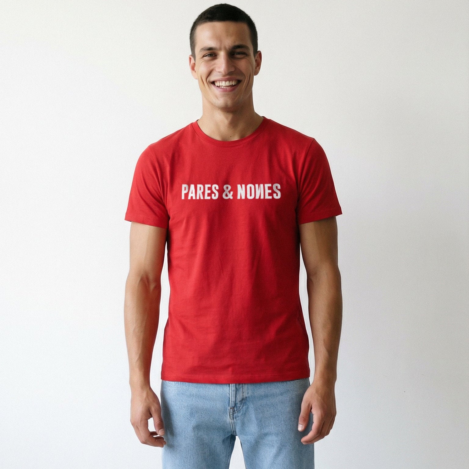 Camiseta Pares & Nones Roja