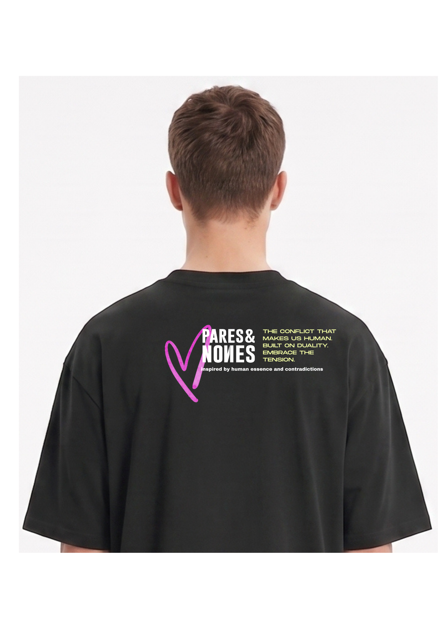 Camiseta Emoción Negra ⚠️ ¡Solo 50 unidades disponibles!