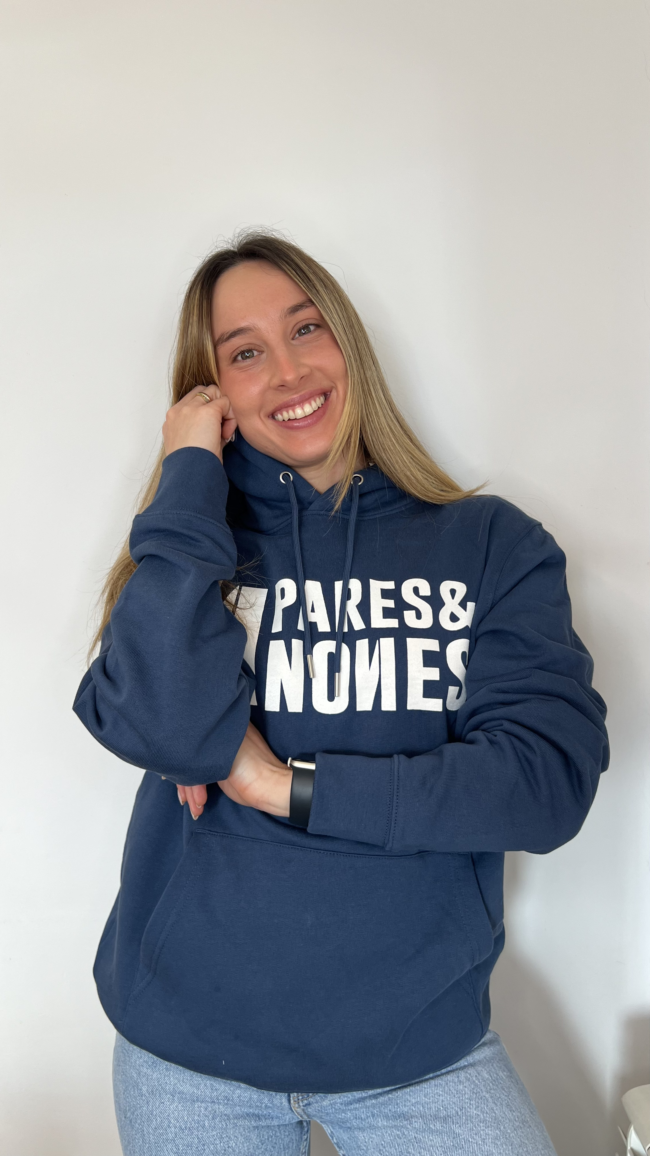Sudadera Nones Hoodie Azul Marino