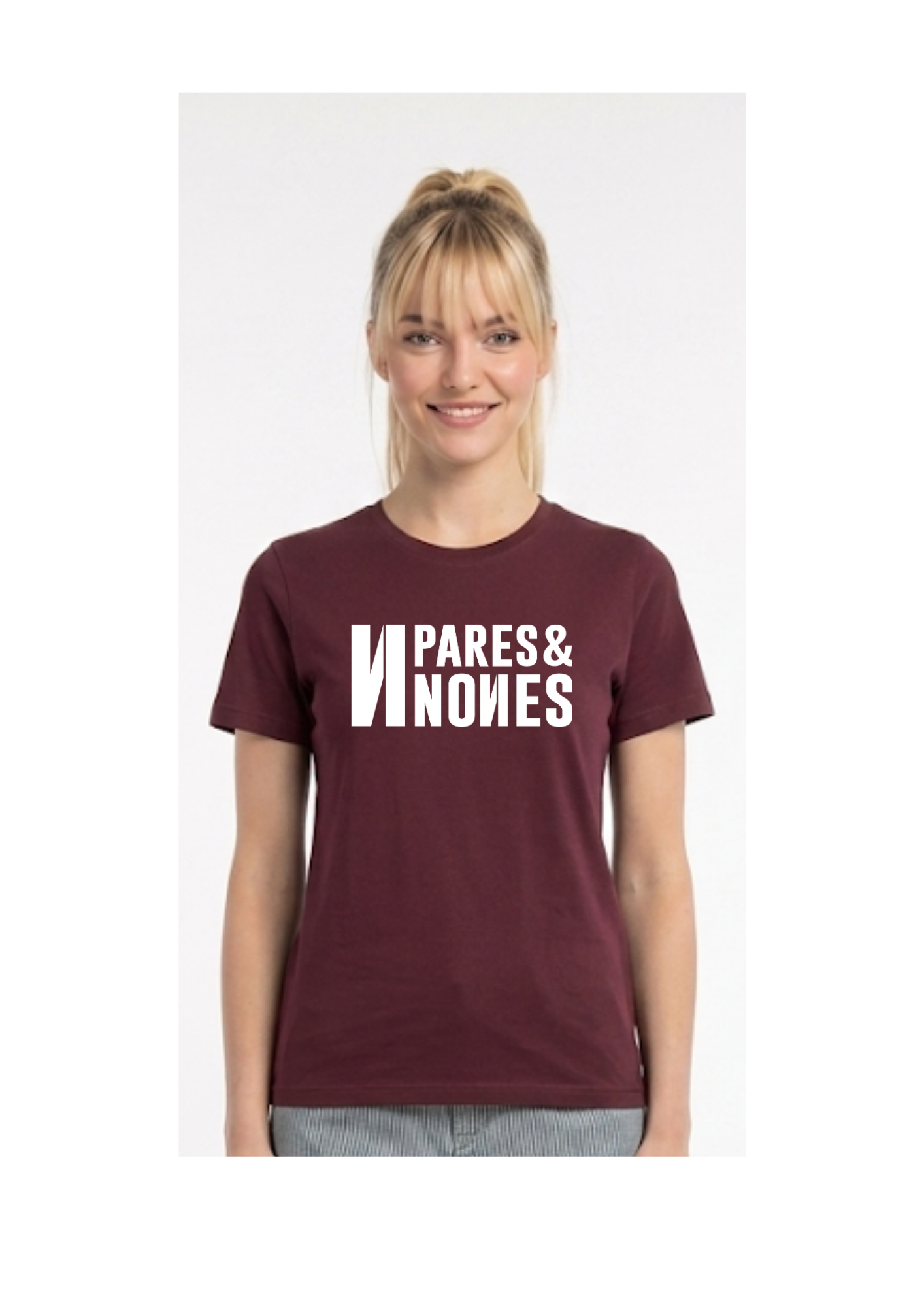 Camiseta Pares & Nones Prune