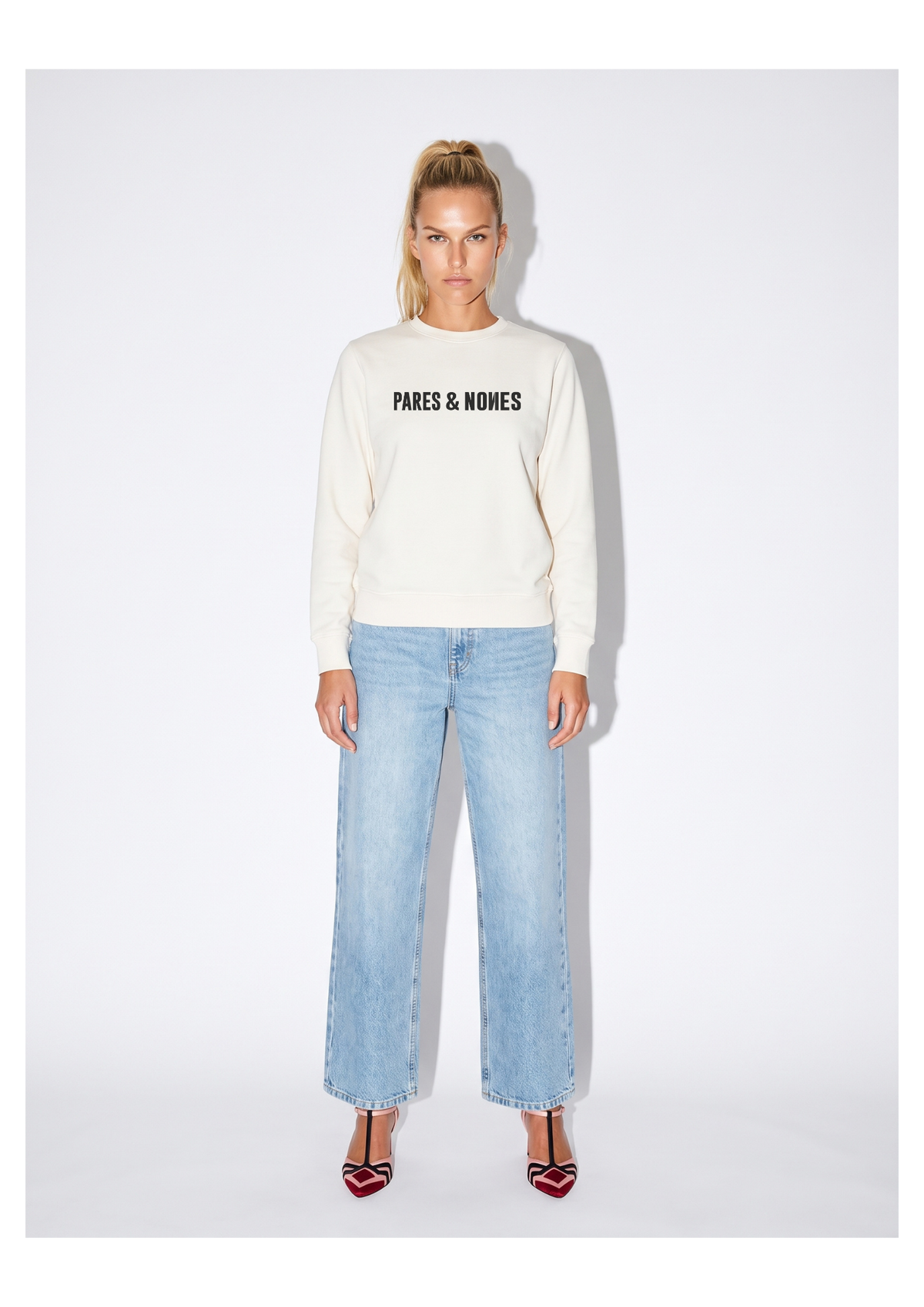 Sudadera Core Blanca