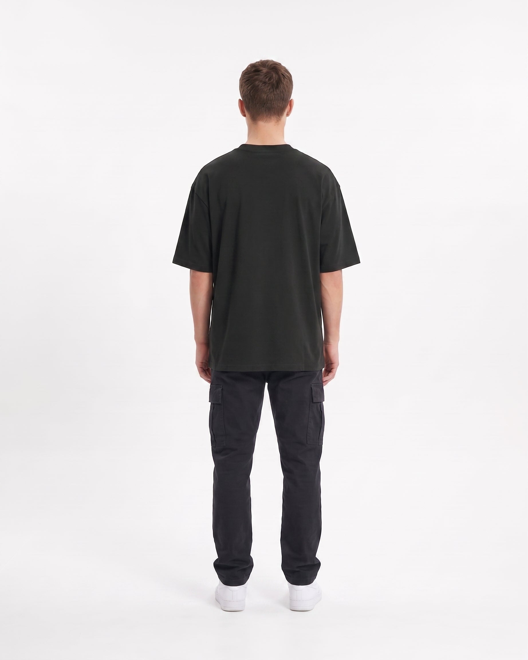 Camiseta Oversize Negra P&N