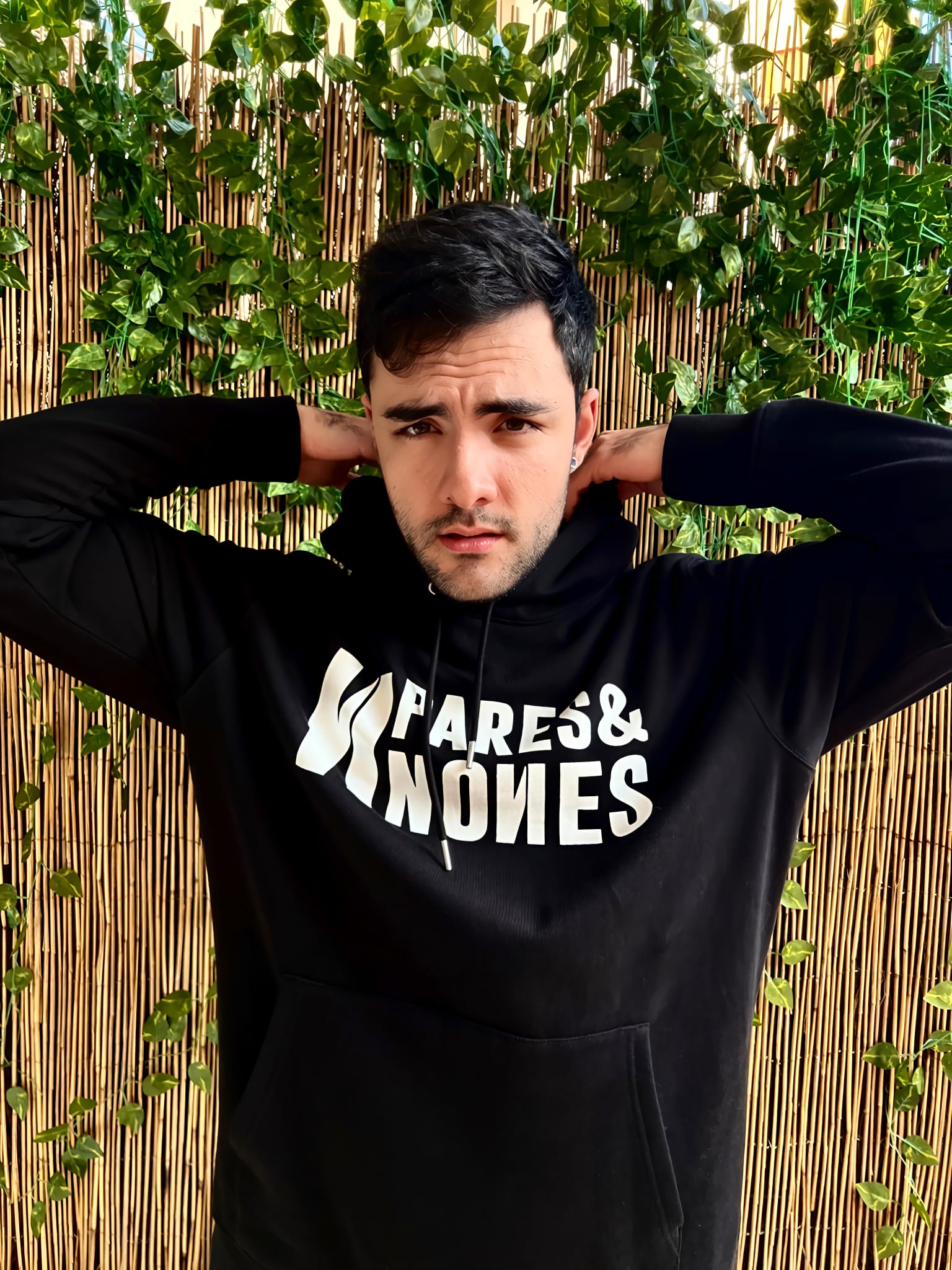 Sudadera Nones Hoodie Negra