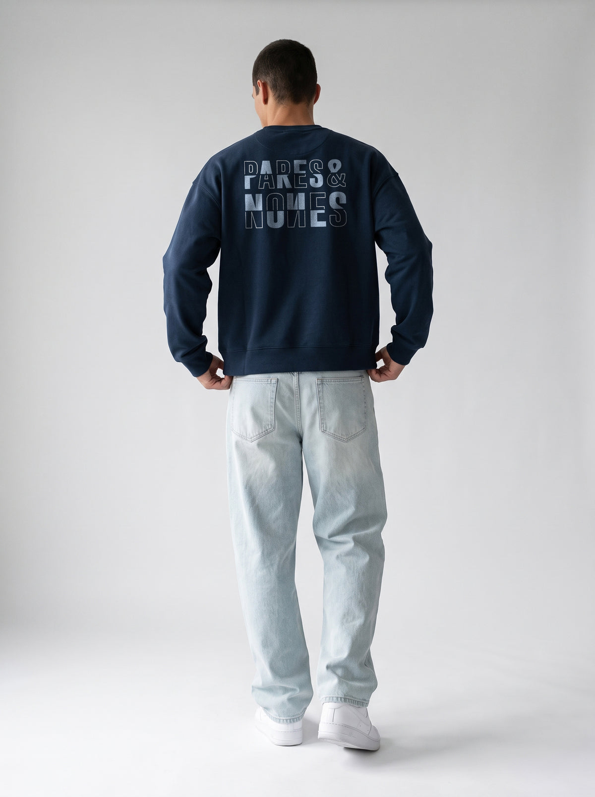 Sudadera Modelo 03 Azul Marino