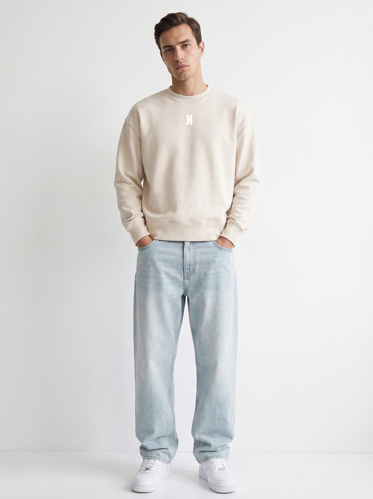 Sudadera Modelo 03 Blanca