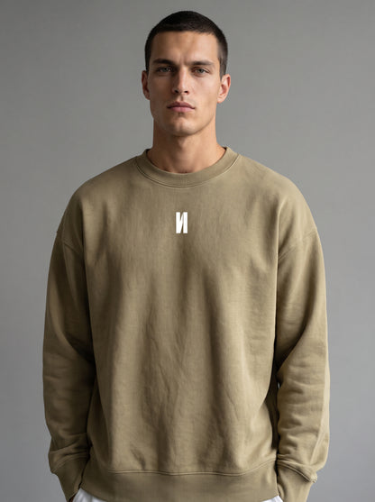 Sudadera Modelo 03 Caqui
