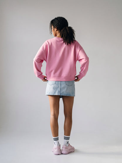 Sudadera Heartline Rosa