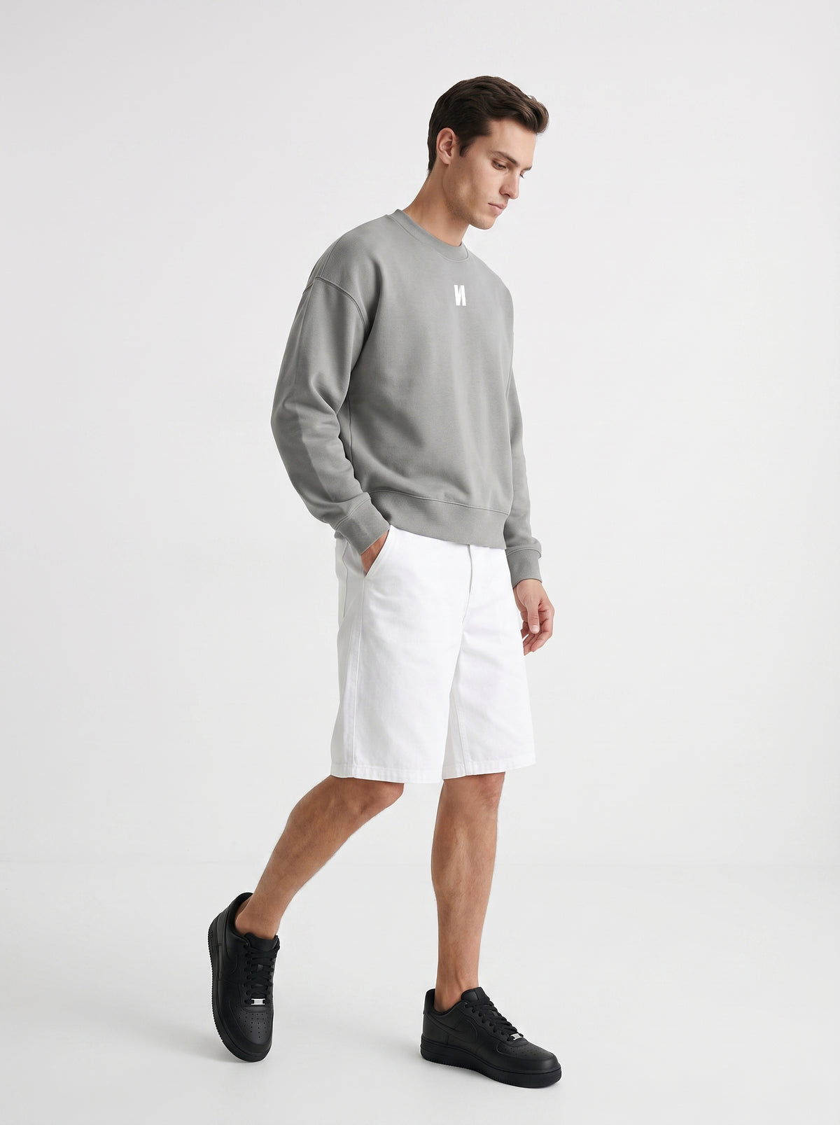 Sudadera Modelo 03 Gris