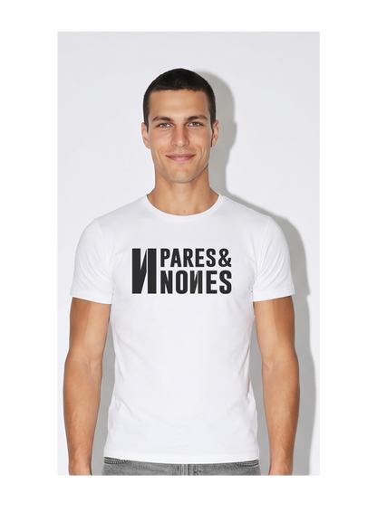 Camiseta Pares & Nones Blanca