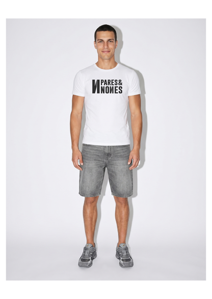 Camiseta Pares & Nones Blanca