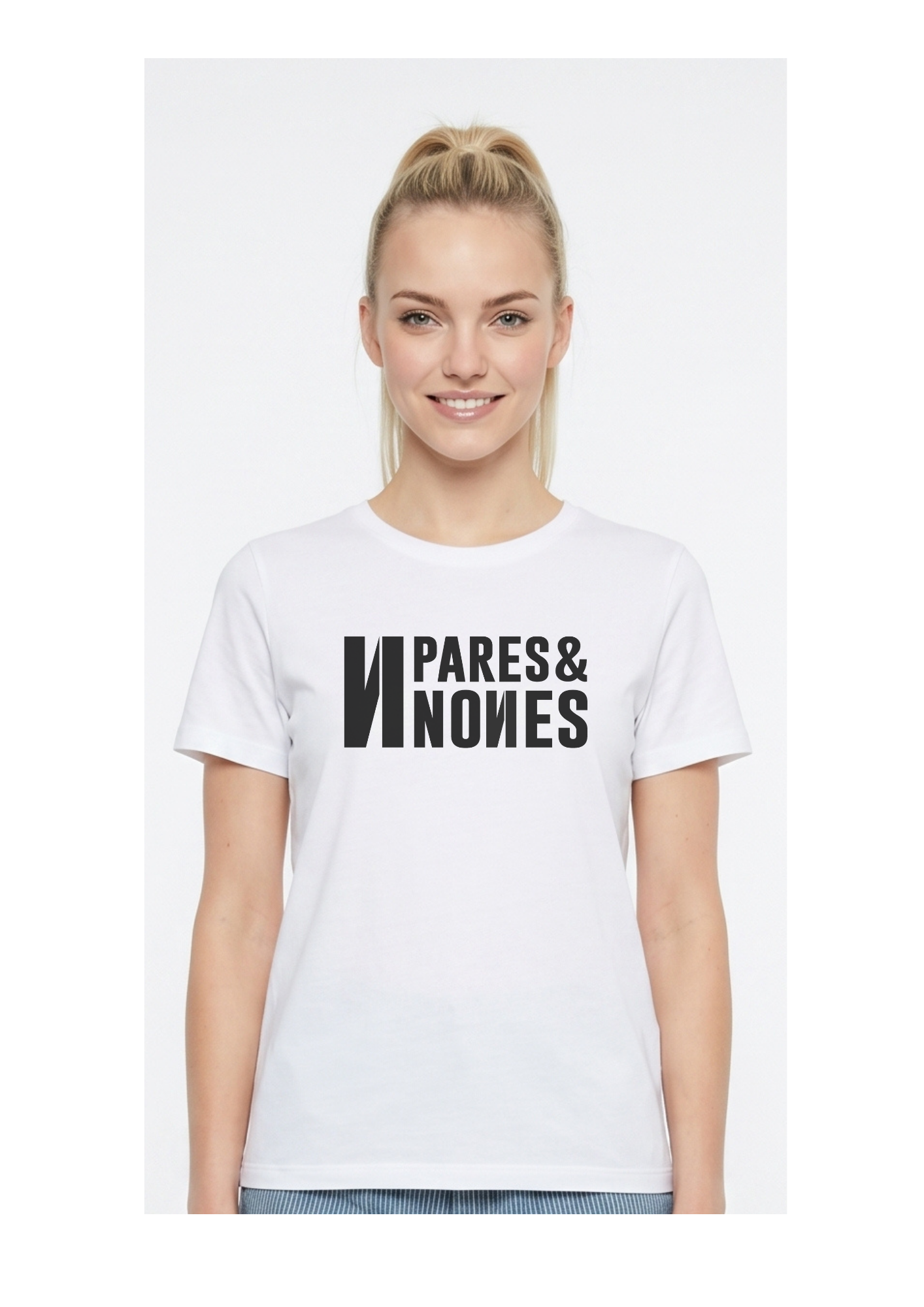 Camiseta Pares & Nones Blanca