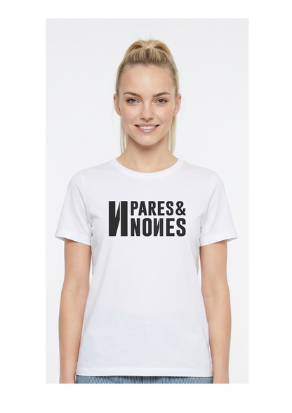 Camiseta Pares & Nones Blanca