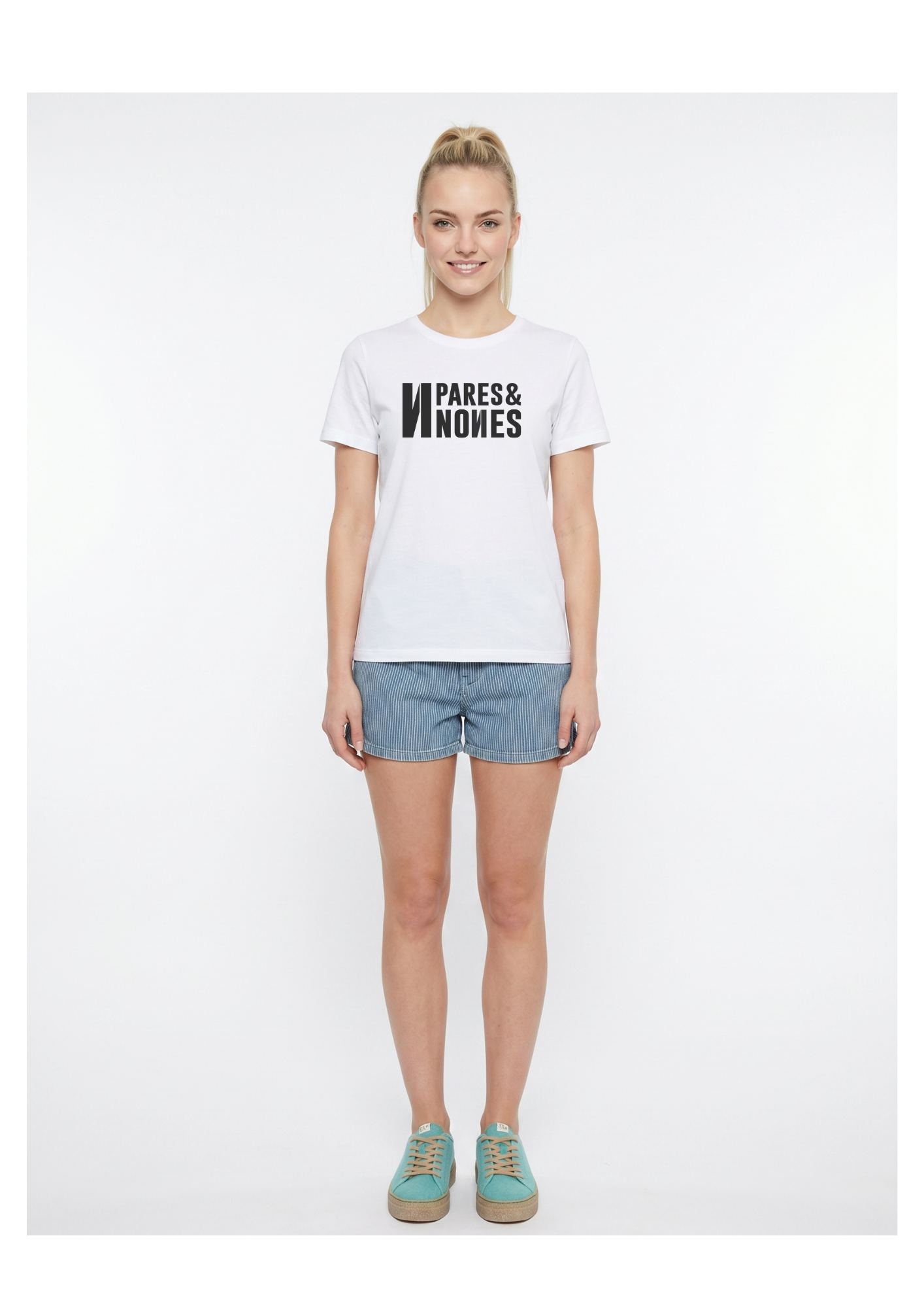 Camiseta Pares & Nones Blanca
