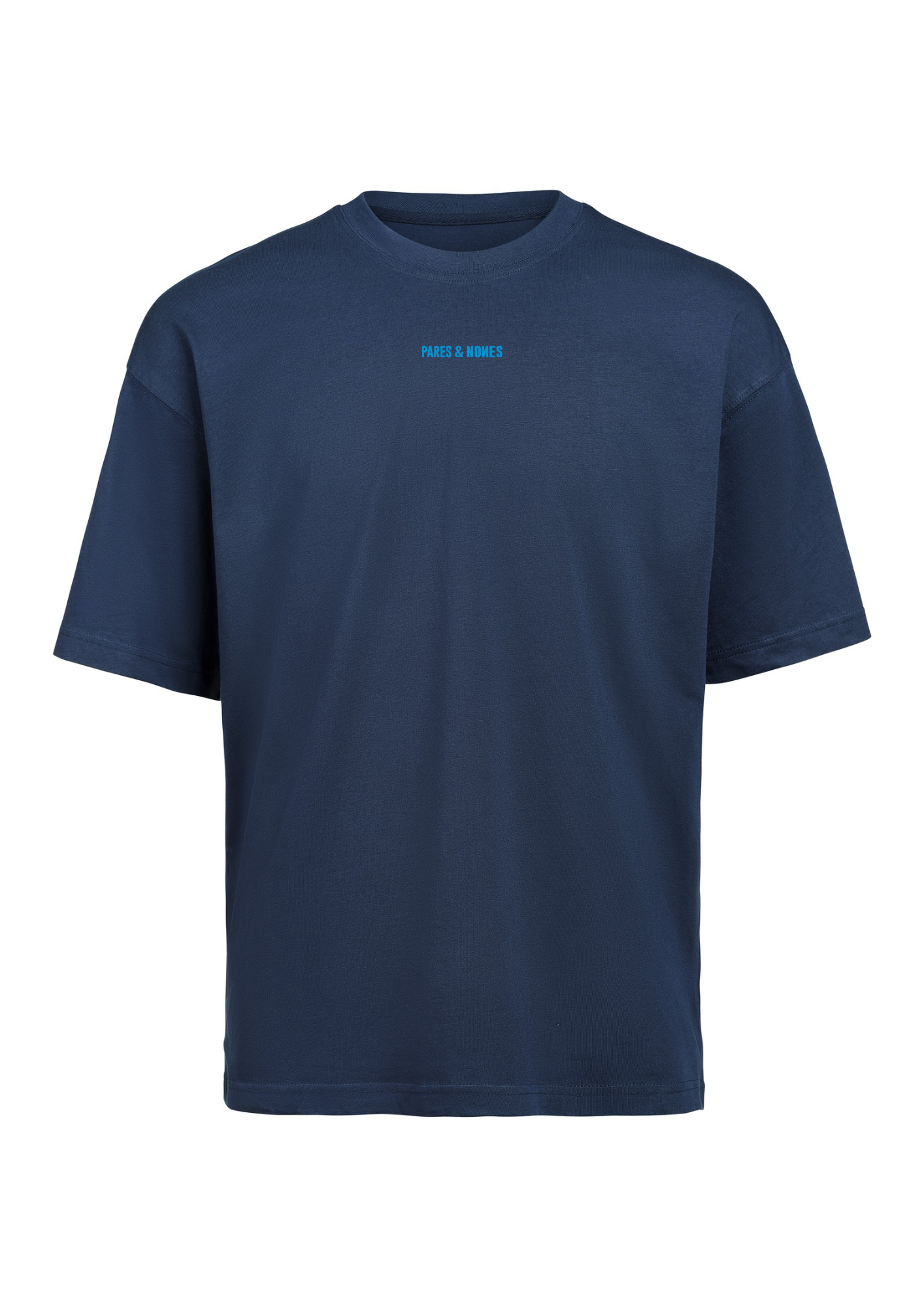 Camiseta Oversize Azul Marino