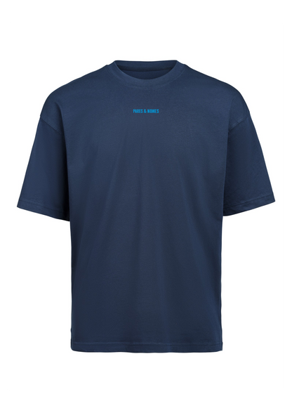 Camiseta Oversize Azul Marino