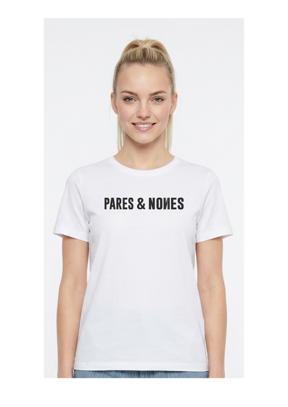Camiseta Pares & Nones Blanca