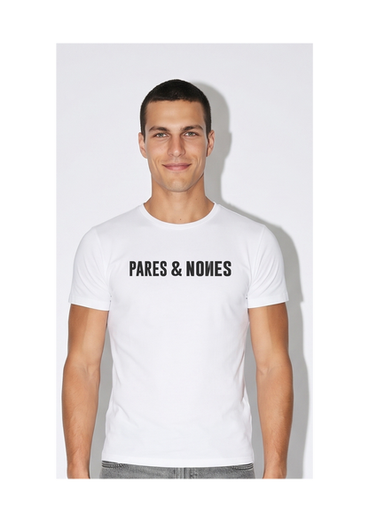 Camiseta Pares & Nones Blanca
