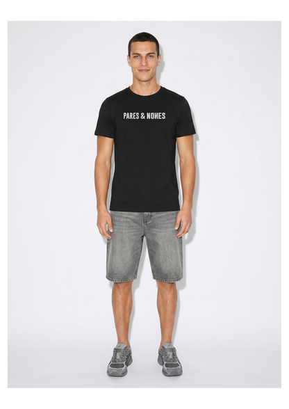 Camiseta Pares & Nones Negra