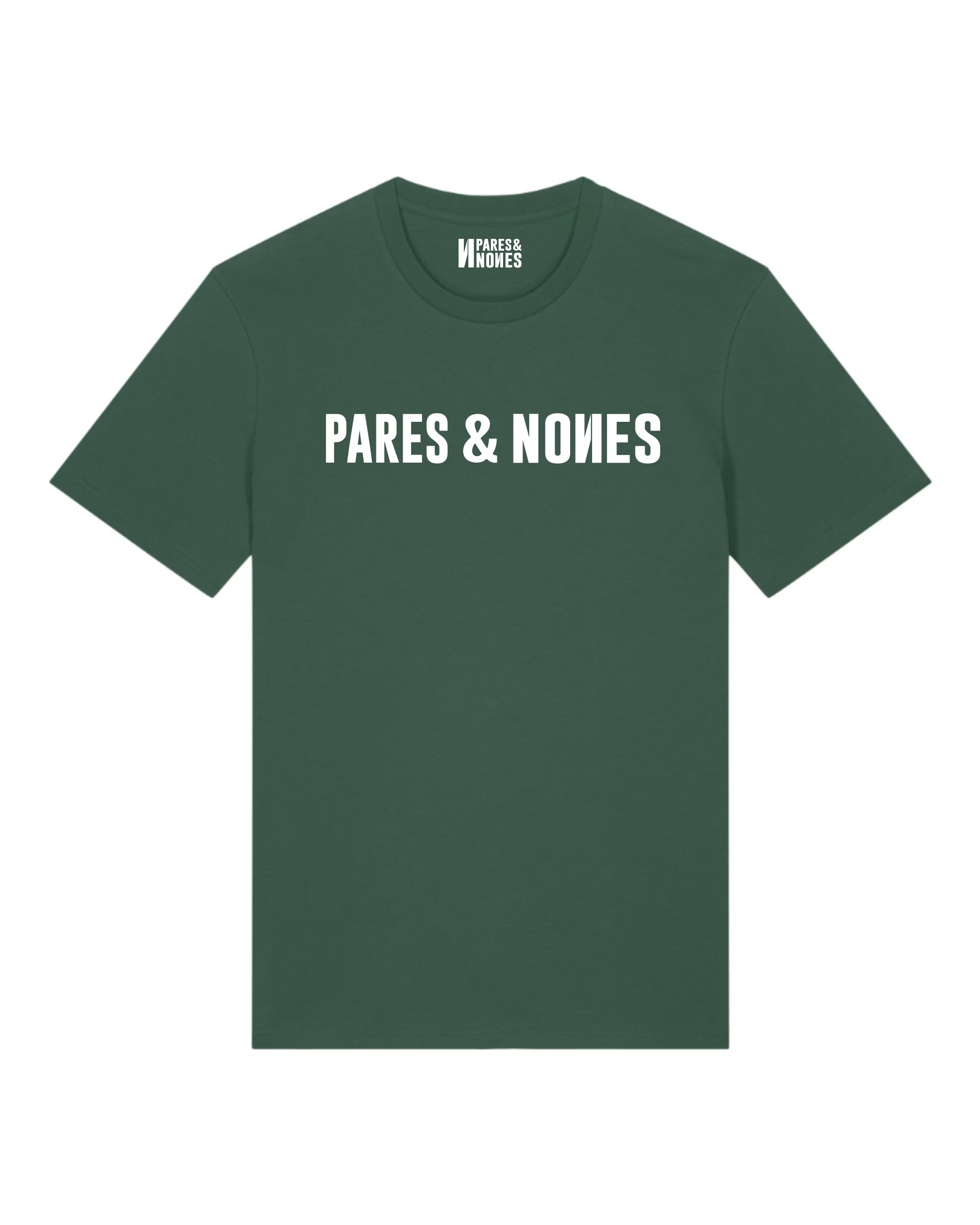 Camiseta Pares & Nones Verde Botella
