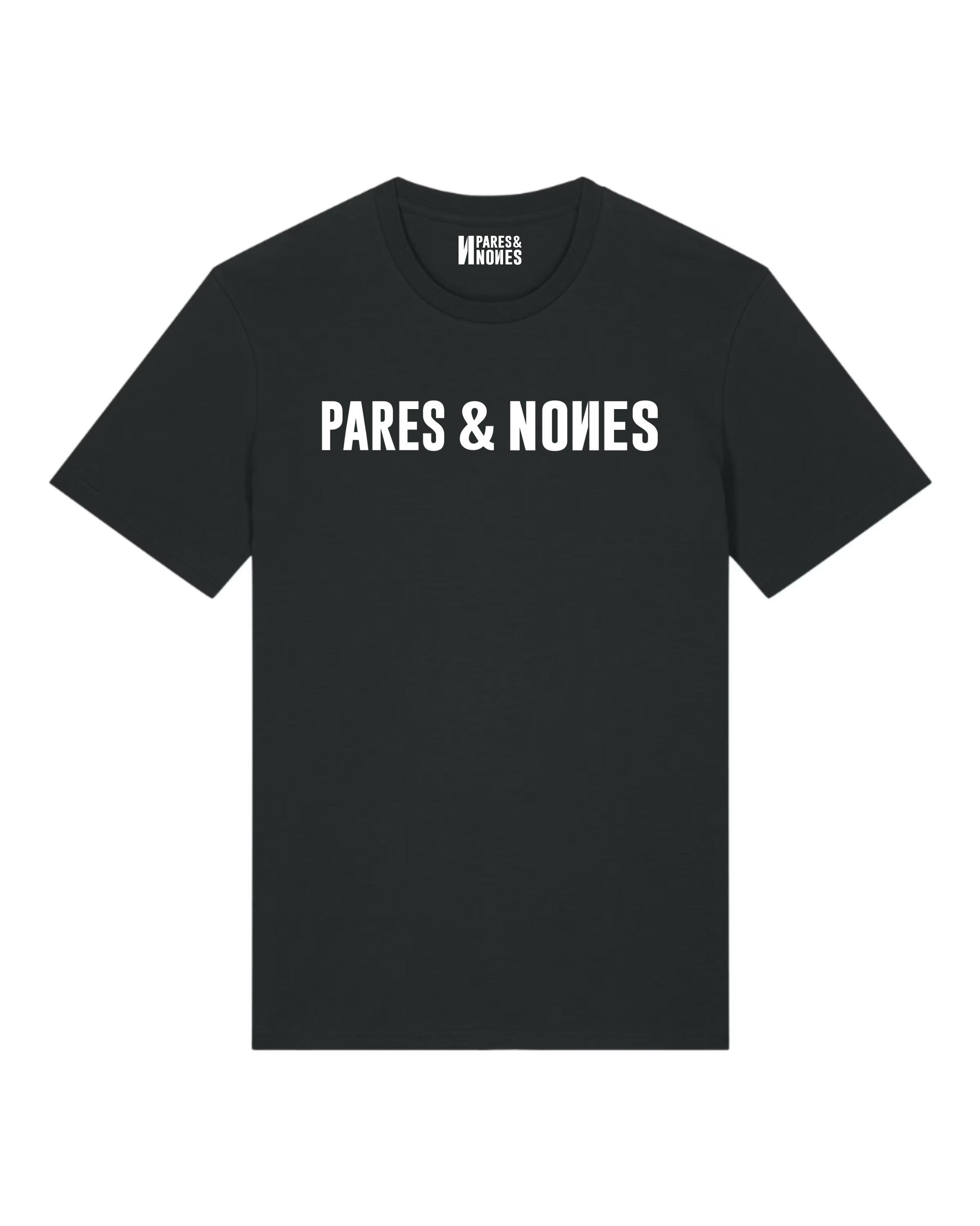 Camiseta Pares & Nones Negra