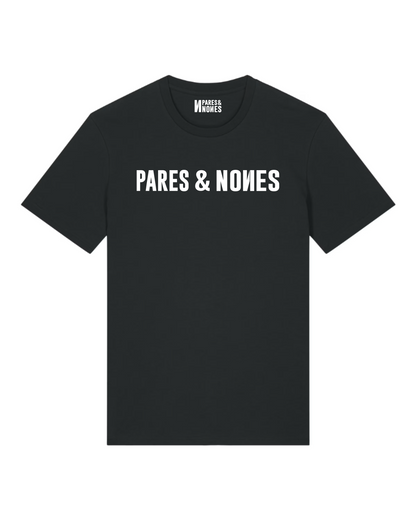 Camiseta Pares & Nones Negra