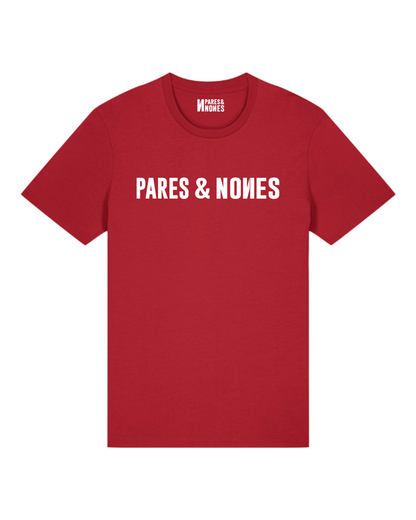 Camiseta Pares & Nones Roja
