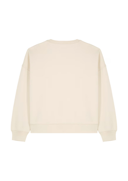 Sudadera Heartline Beige