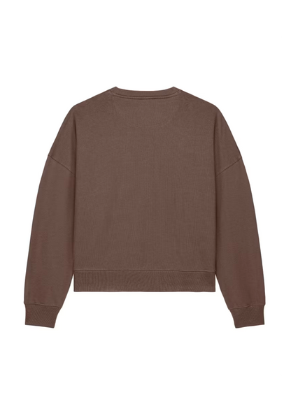 Sudadera Heartline Marrón