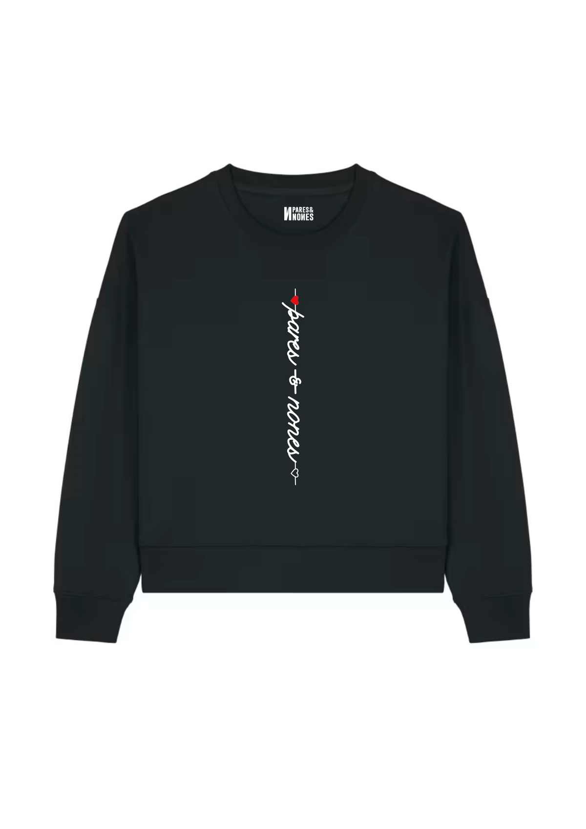 Sudadera Heartline Negra