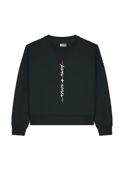Sudadera Heartline Negra