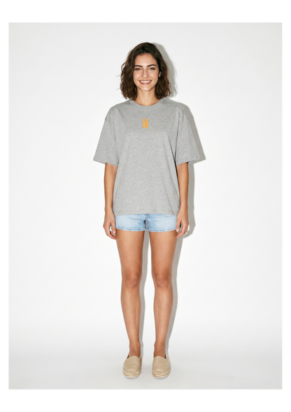 Camiseta Oversize Gris