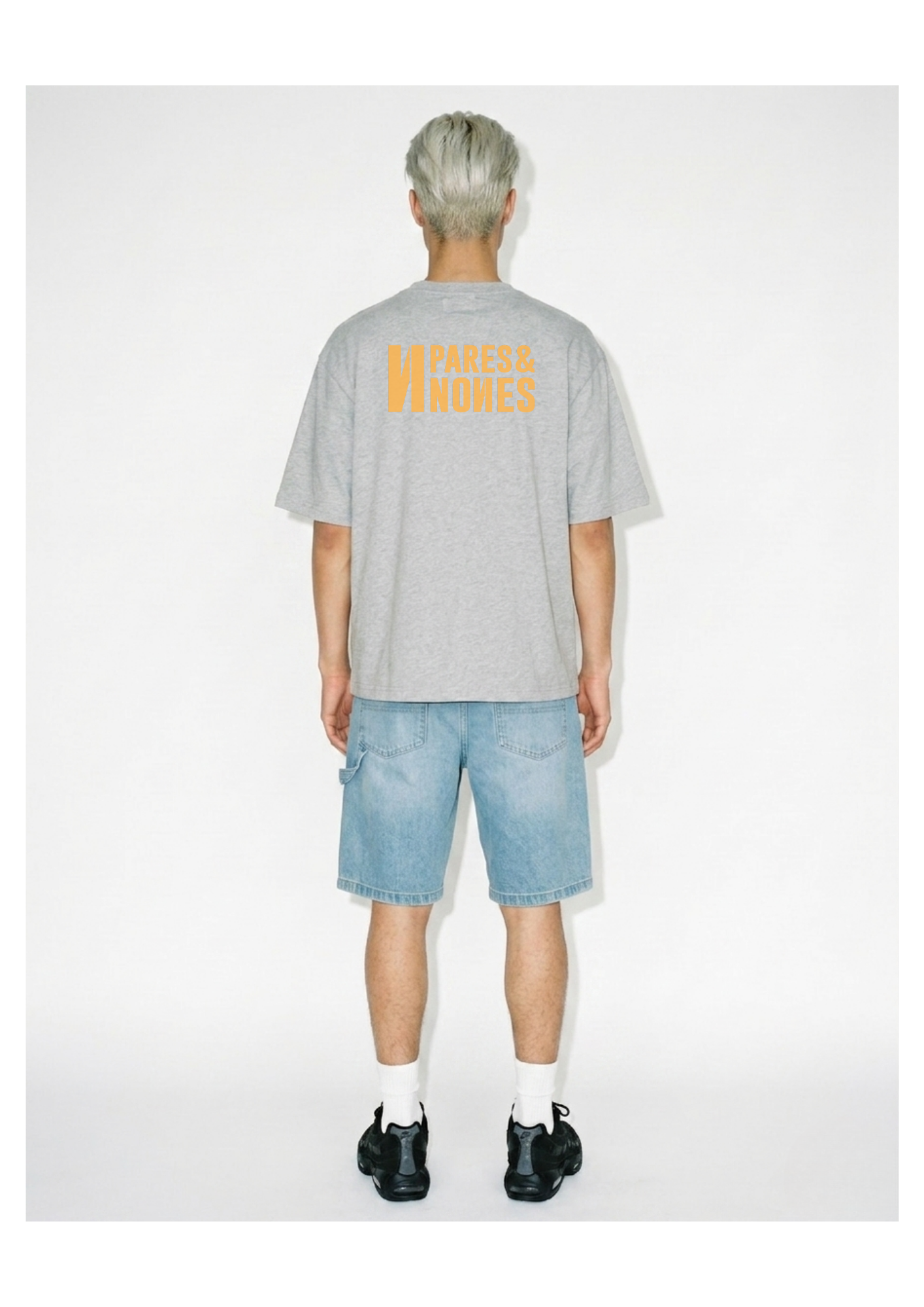 Camiseta Oversize Gris