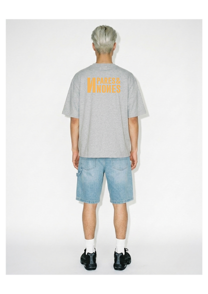 Camiseta Oversize Gris