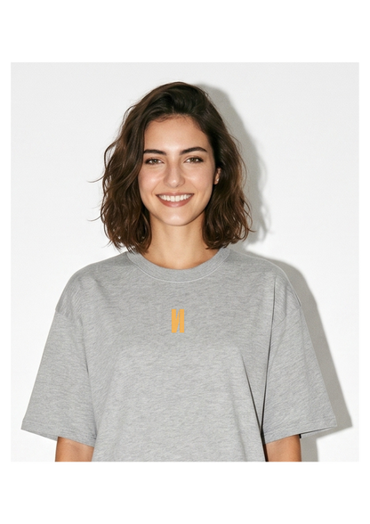 Camiseta Oversize Gris