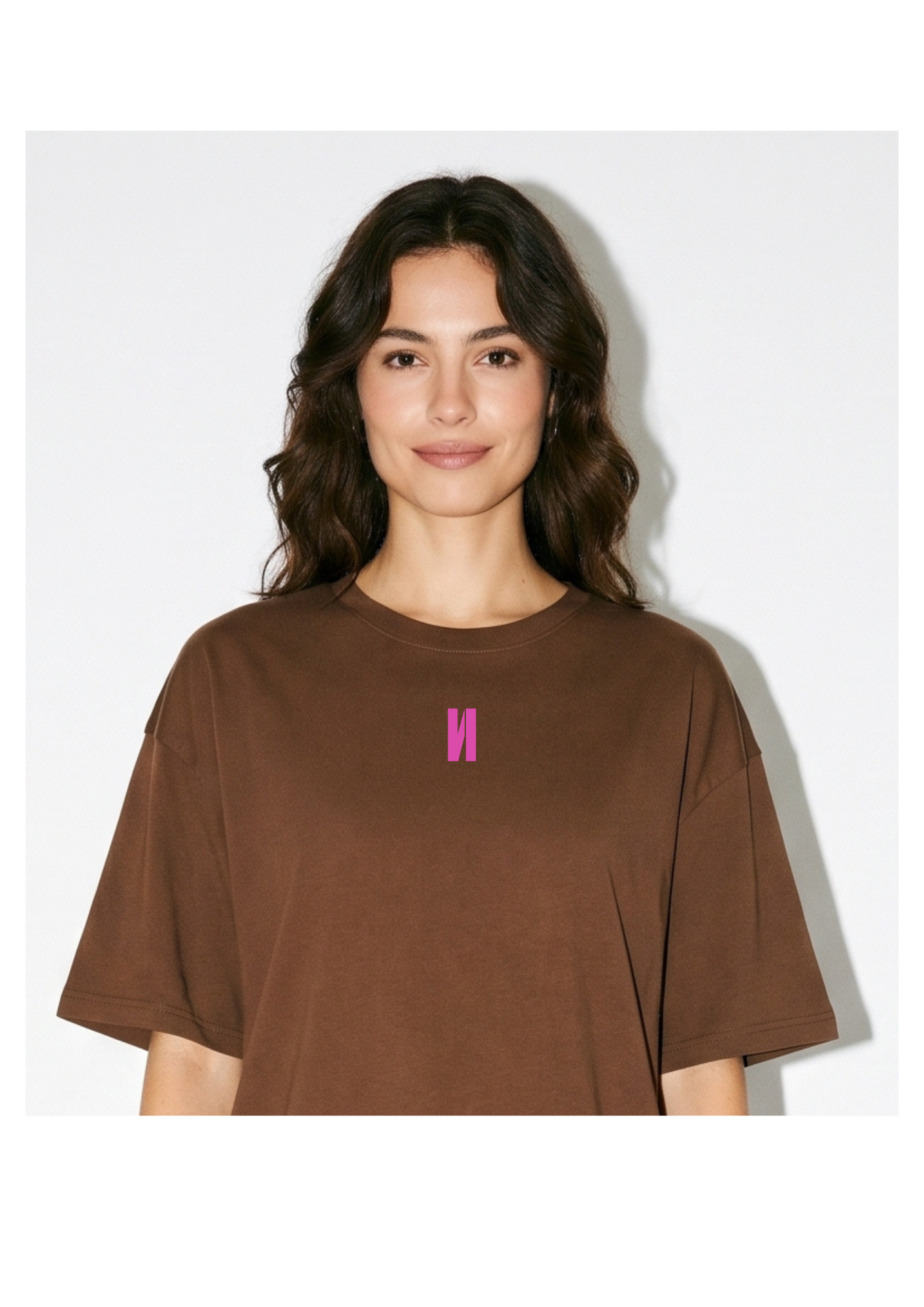 Camiseta Oversize Moca