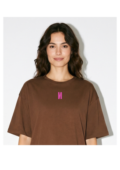 Camiseta Oversize Moca