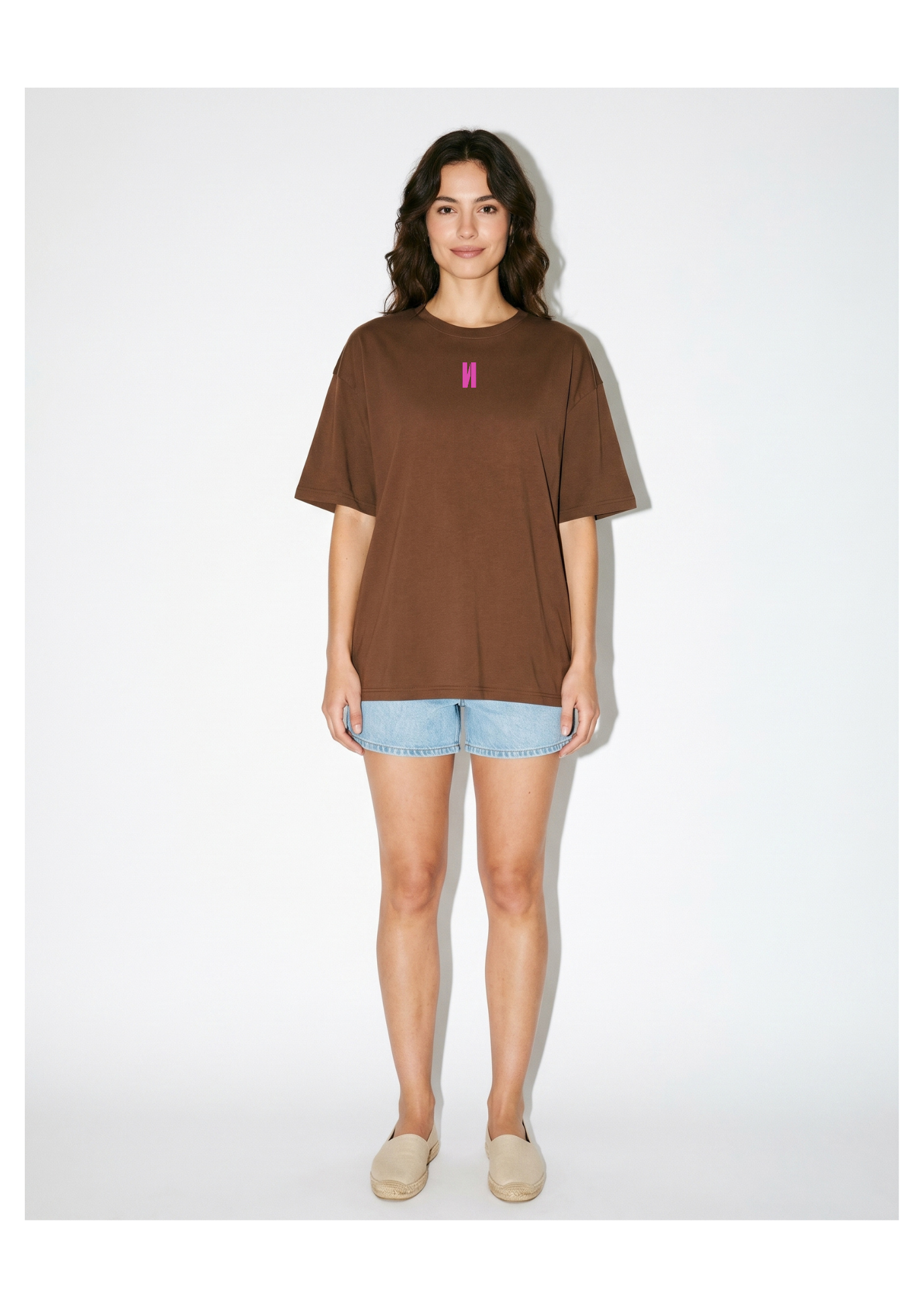 Camiseta Oversize Moca