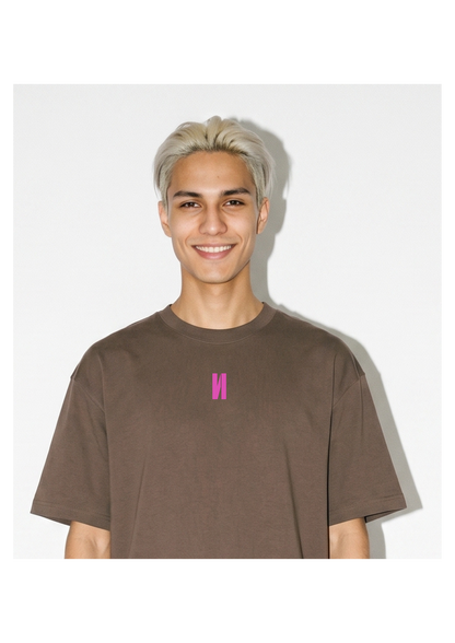 Camiseta Oversize Moca