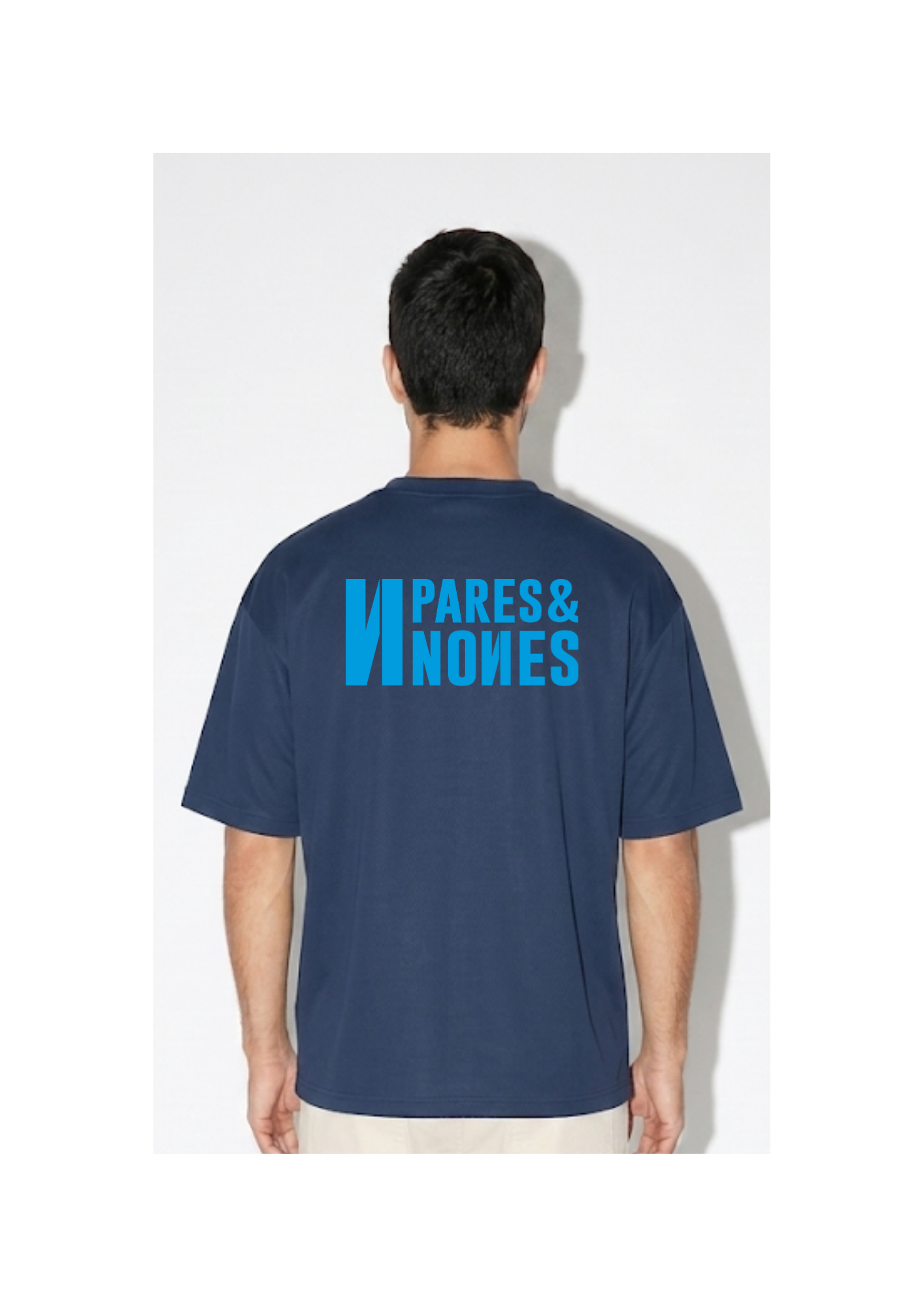 Camiseta Oversize Azul Marino