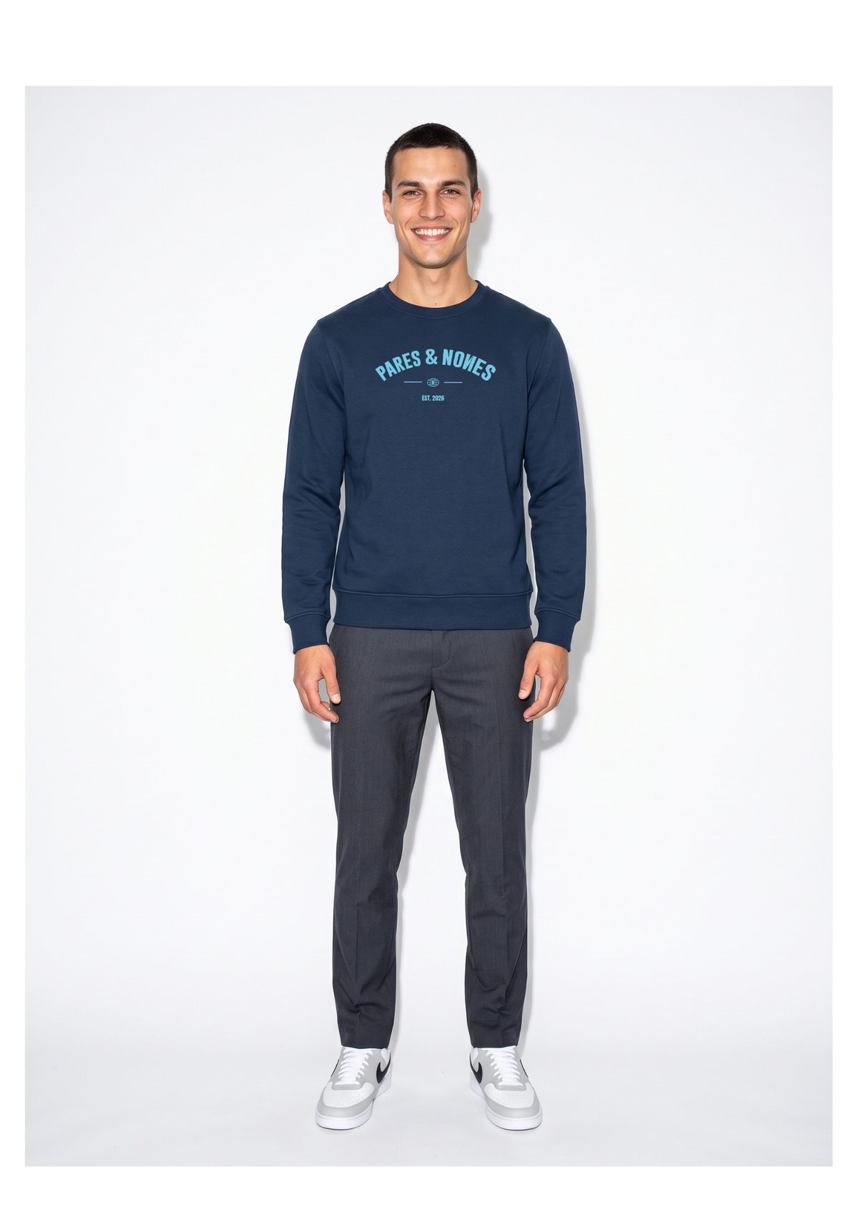 Sudadera Core Azul Marino