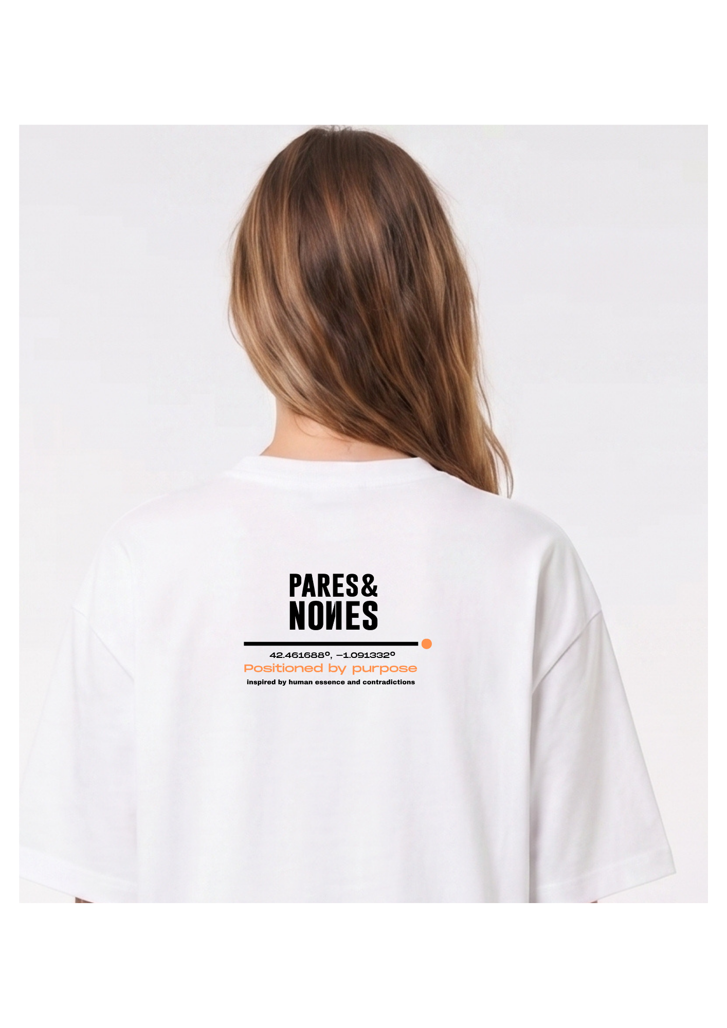 Camiseta Ubicación Blanca  ⚠️ ¡Solo 50 unidades disponibles!