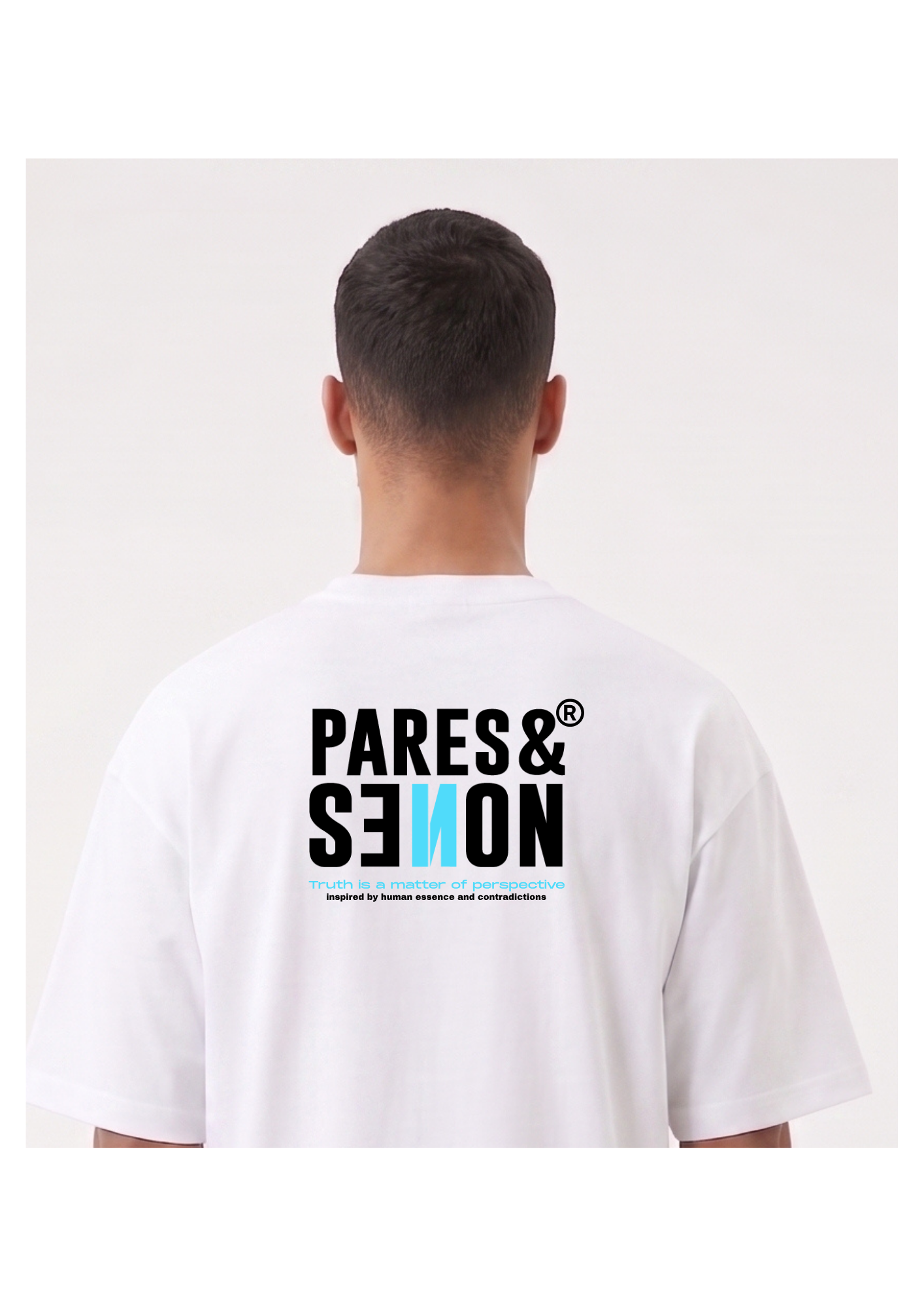 Camiseta Percepción Blanca⚠️ ¡Solo 50 unidades disponibles!