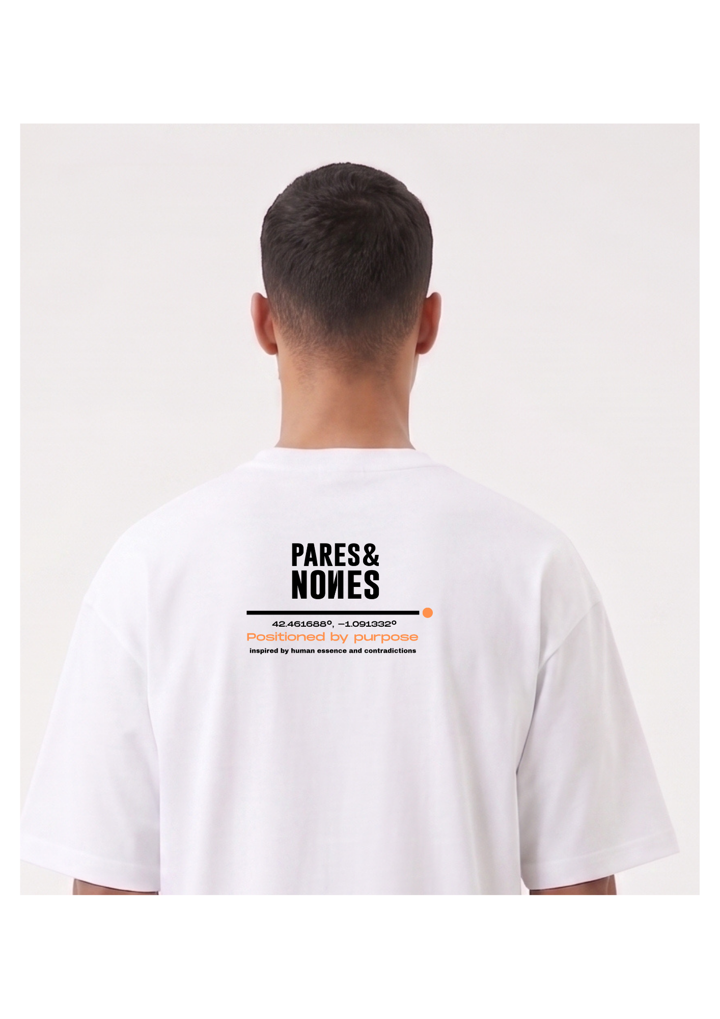 Camiseta Ubicación Blanca  ⚠️ ¡Solo 50 unidades disponibles!